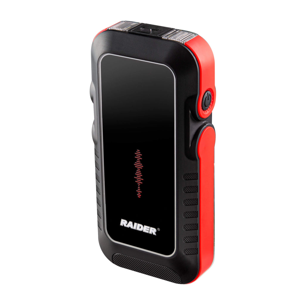 Raider Jump Starter Lanterna LED 18Ah 600A RD-JBC20