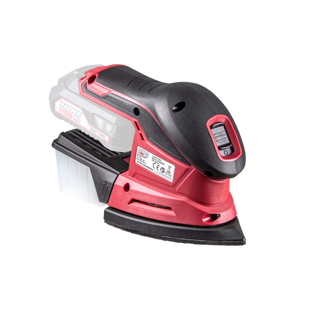 Raider R20 Slefuitor multifunctional 20V 148x101 SOLO RDP-SMSA20