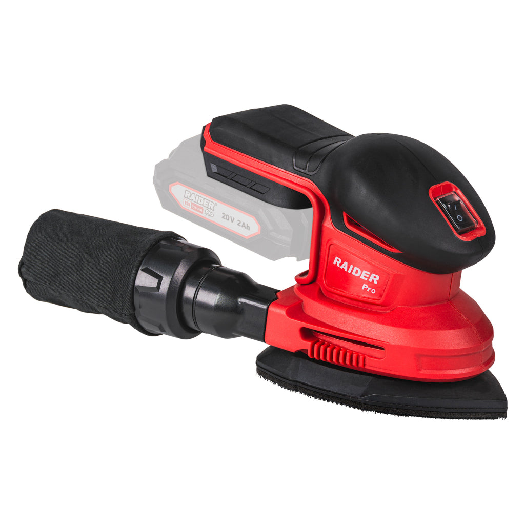 Raider R20 Slefuitor multifunctional 20V 148x101 SOLO RDP-YMSA20