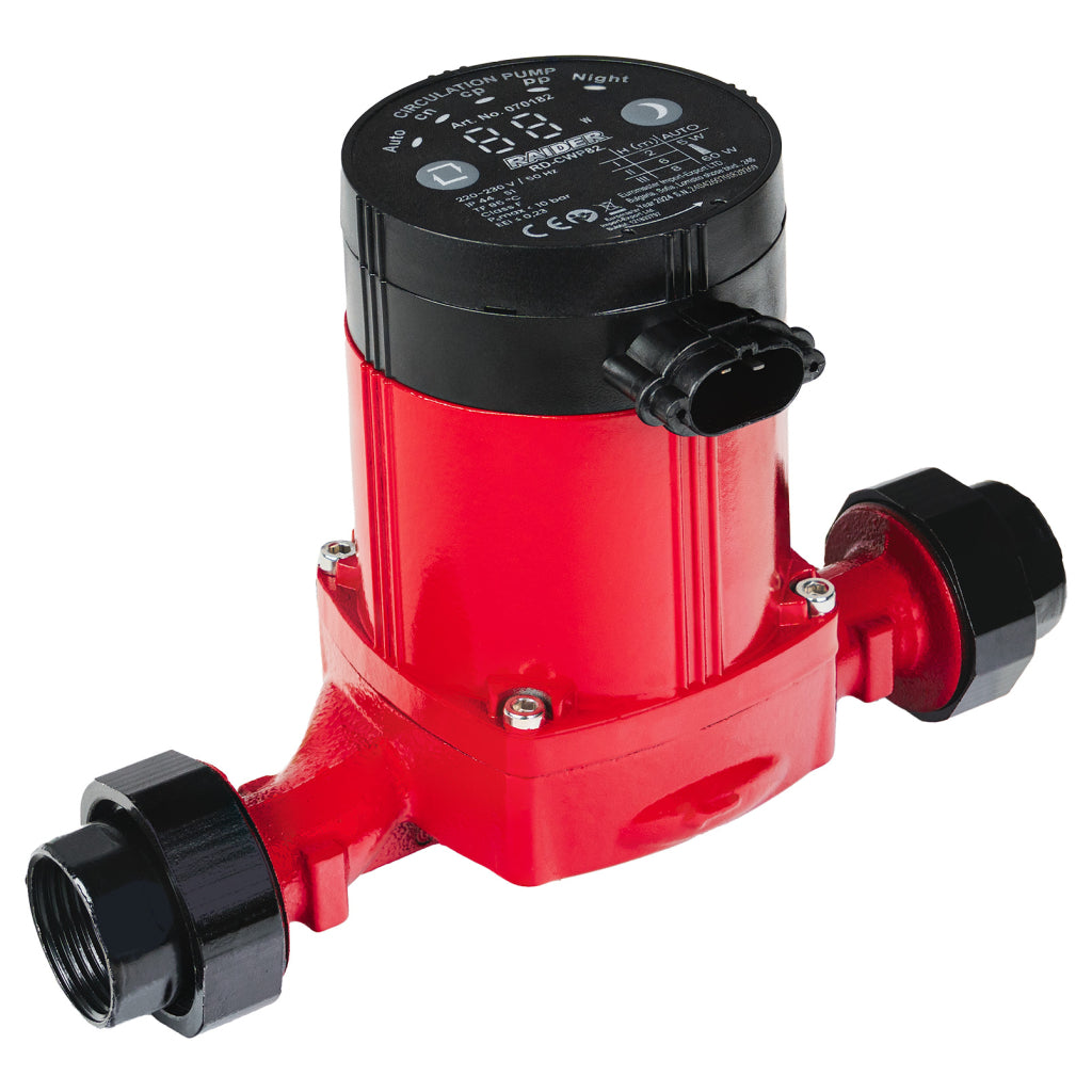 Raider Pompa circulatie 60W 1½" 65L/min 8m 110°C RD-CWP82