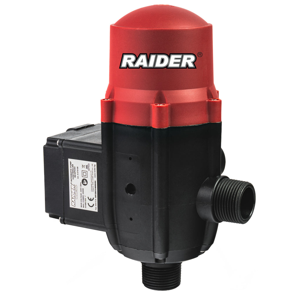 Raider Presostat electronic 2.2kW cu priza RD-EPC03