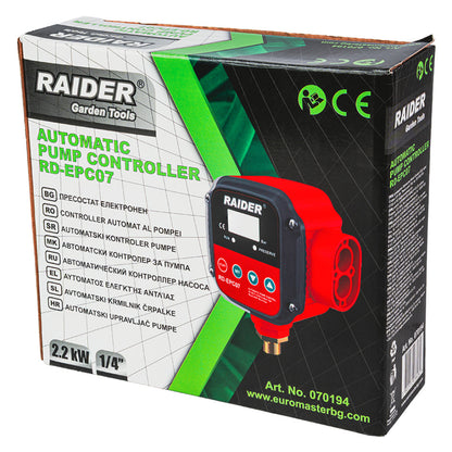 Raider Presostat electronic 2.2kW ¼" 80°C Digital RD-EPC07