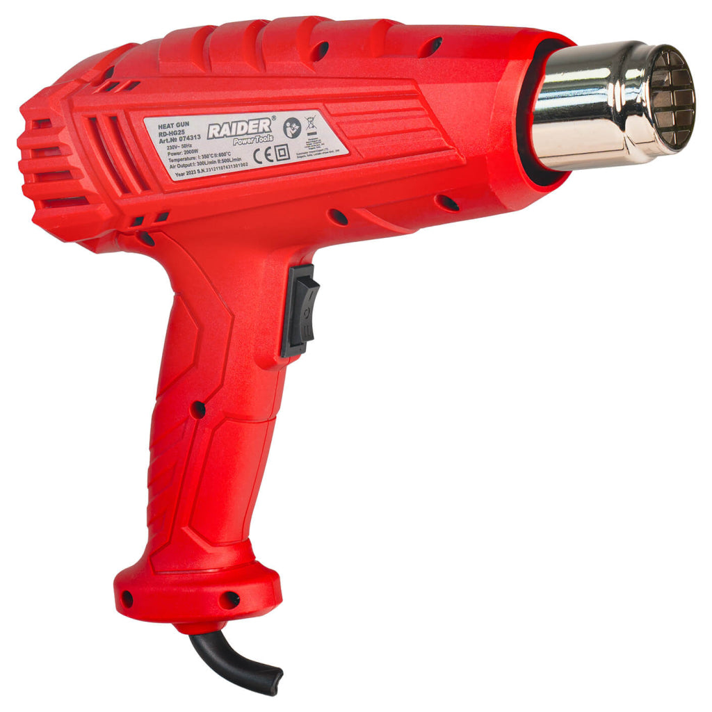 Raider Pistol aer cald 2000W 2 trepte RD-HG25