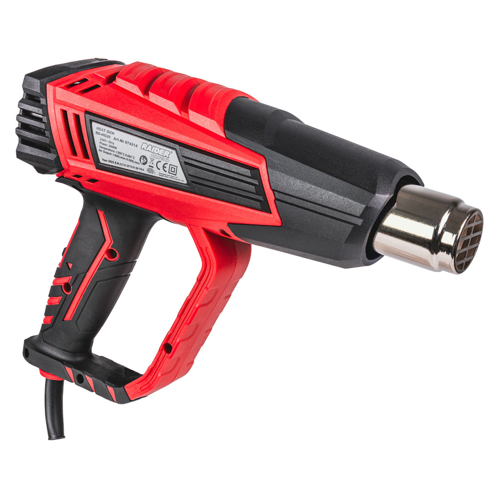 Raider Pistol aer cald 2000W 2 trepte RD-HG26