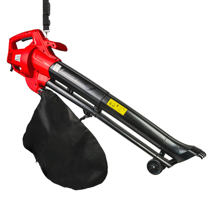 Raider Suflanta frunze cu aspirare si tocator 2600W RD-EBV03