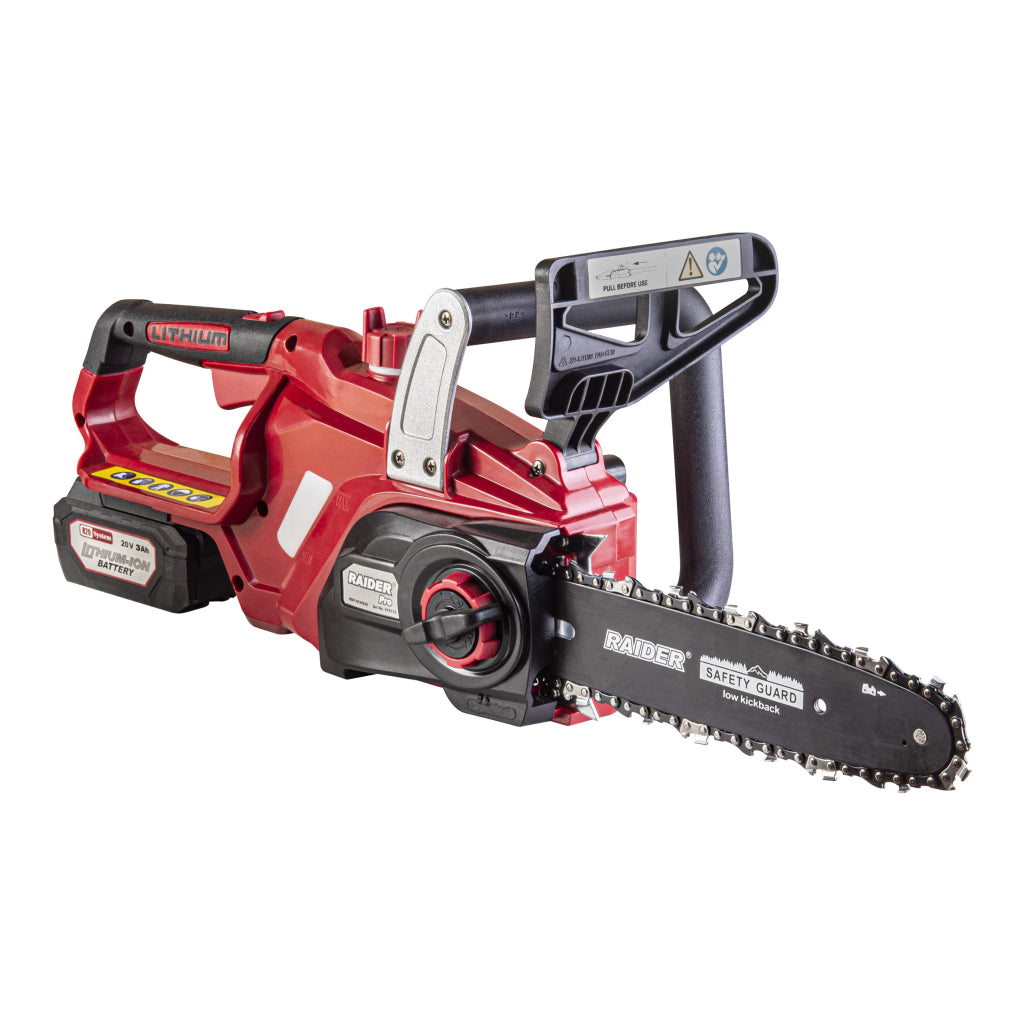 Raider R20 Fierastrau electric cu lant si lama 20V 250mm 3Ah RDP-SCS20
