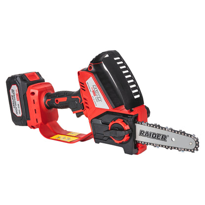 Raider R20 Fierastrau de gradina cu lant si lama 20V 150mm 2Ah RDP-CCS20