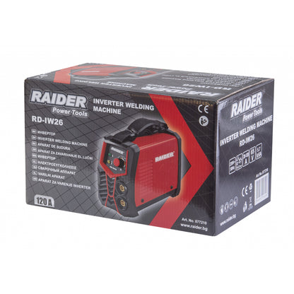 Raider Aparat de sudura tip invertor 120A RD-IW26