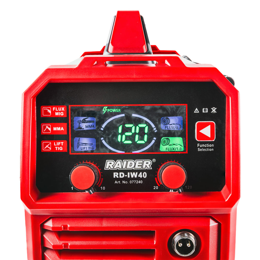Raider Aparat de sudura invertor MIG/MAG&MMA 120A RD-IW40