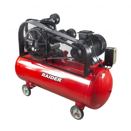 Raider Compresor pe curea 10cp 270l 900l/min 380V RD-AC06