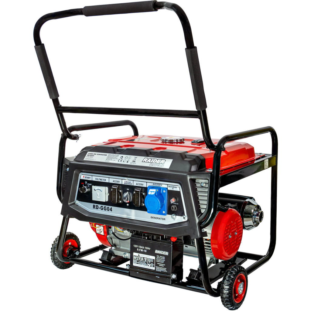 Raider Generator pe benzina 5.5kW pornire cu cheie RD-GG04