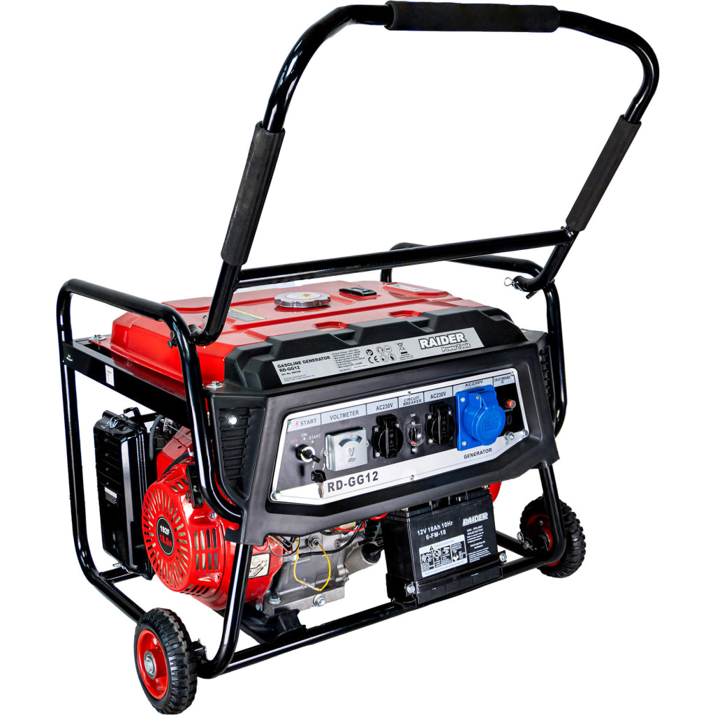 Raider Generator pe benzina 7.5kW pornire cu cheie RD-GG12