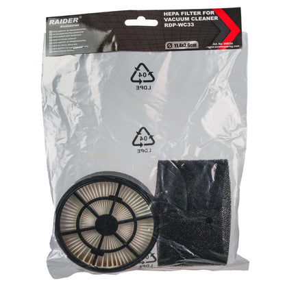 Raider Accessories Filtru HEPA pentru aspirator RDP-WC33