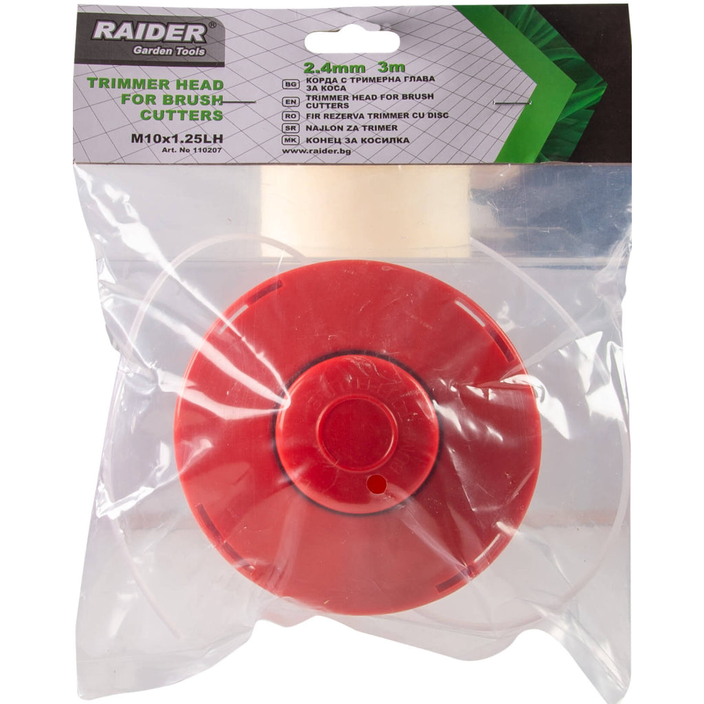 Raider Accessories Cap de motocoasa ø2.40mm x 3m M10 portocaliu