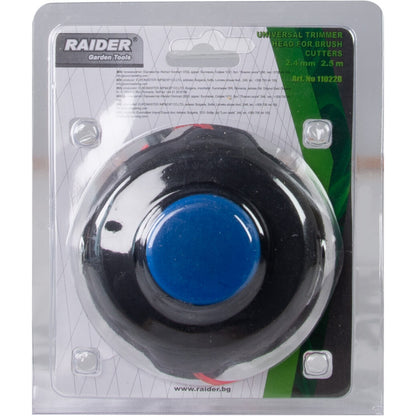 Raider Accessories Cap de motocoasa ø2.40mm x 3m M10 negru 4 adaptori