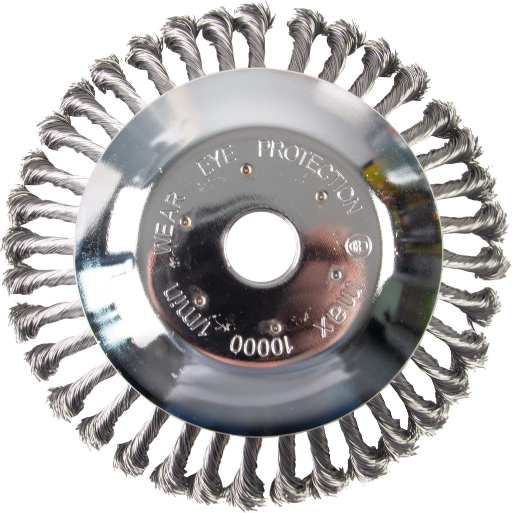 Raider Accessories Perie sarma pentru motocoasa ø200x25.4mm cu toroane