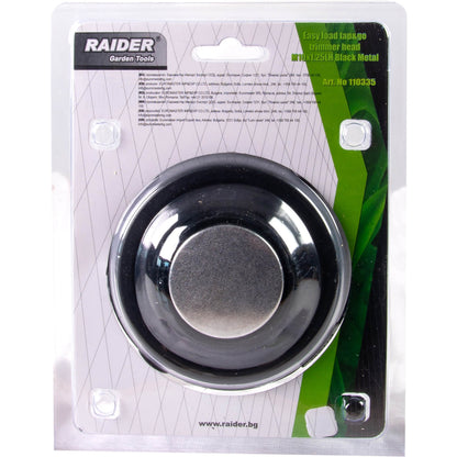 Raider Accessories Cap de motocoasa ø2.40mm x 10m M10 negru-metal rapid
