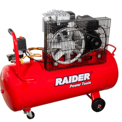Raider Compresor pe curea 3cp 100l 320l/min RD-AC18