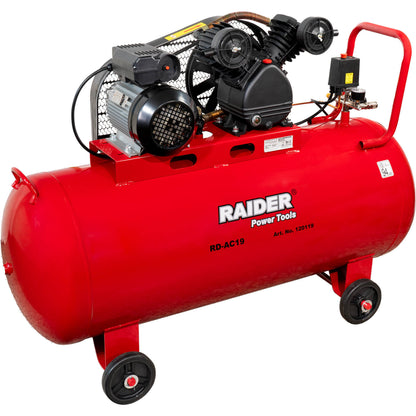 Raider Compresor pe curea 3cp 200l 250l/min RD-AC19