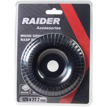 Raider Accessories Disc curatare 125x22.2mm pentru lemn