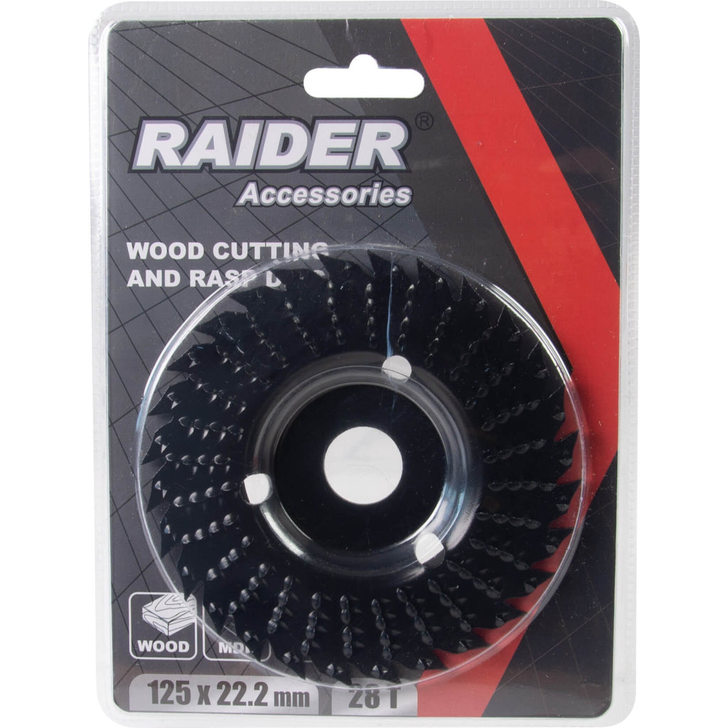 Raider Accessories Disc taiere 125x22.2mm pentru lemn lemn