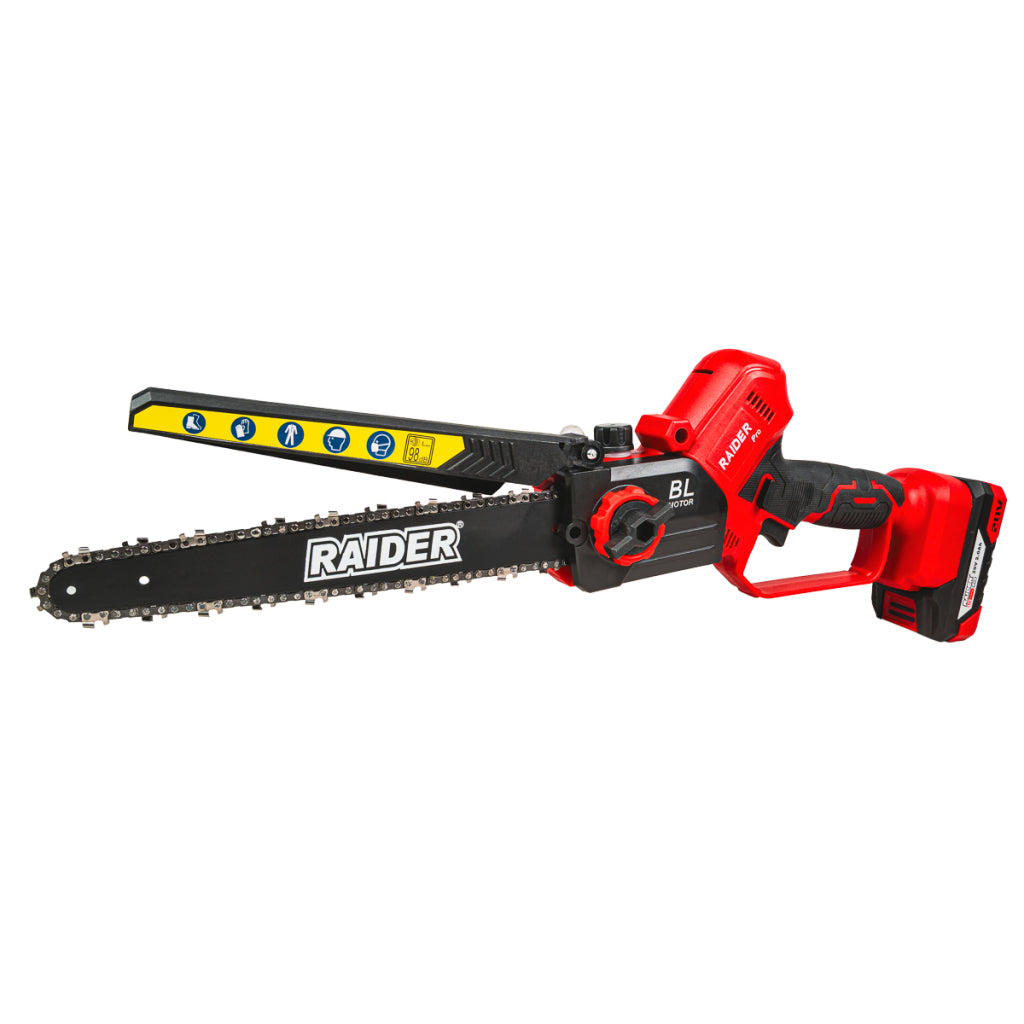 Raider Pro R20 Fierastrau cu lant 20V 254mm 2x2.0Ah RDP-RBCS20