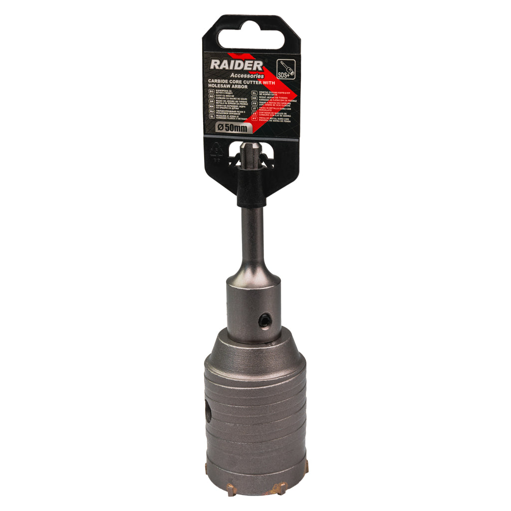 Raider Accessories Carota gaurire beton cu tija si burghiu 50mm SDS