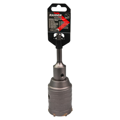 Raider Accessories Carota gaurire beton cu tija si burghiu 50mm SDS