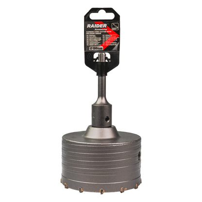 Raider Accessories Carota gaurire beton cu tija si burghiu 100mm SDS