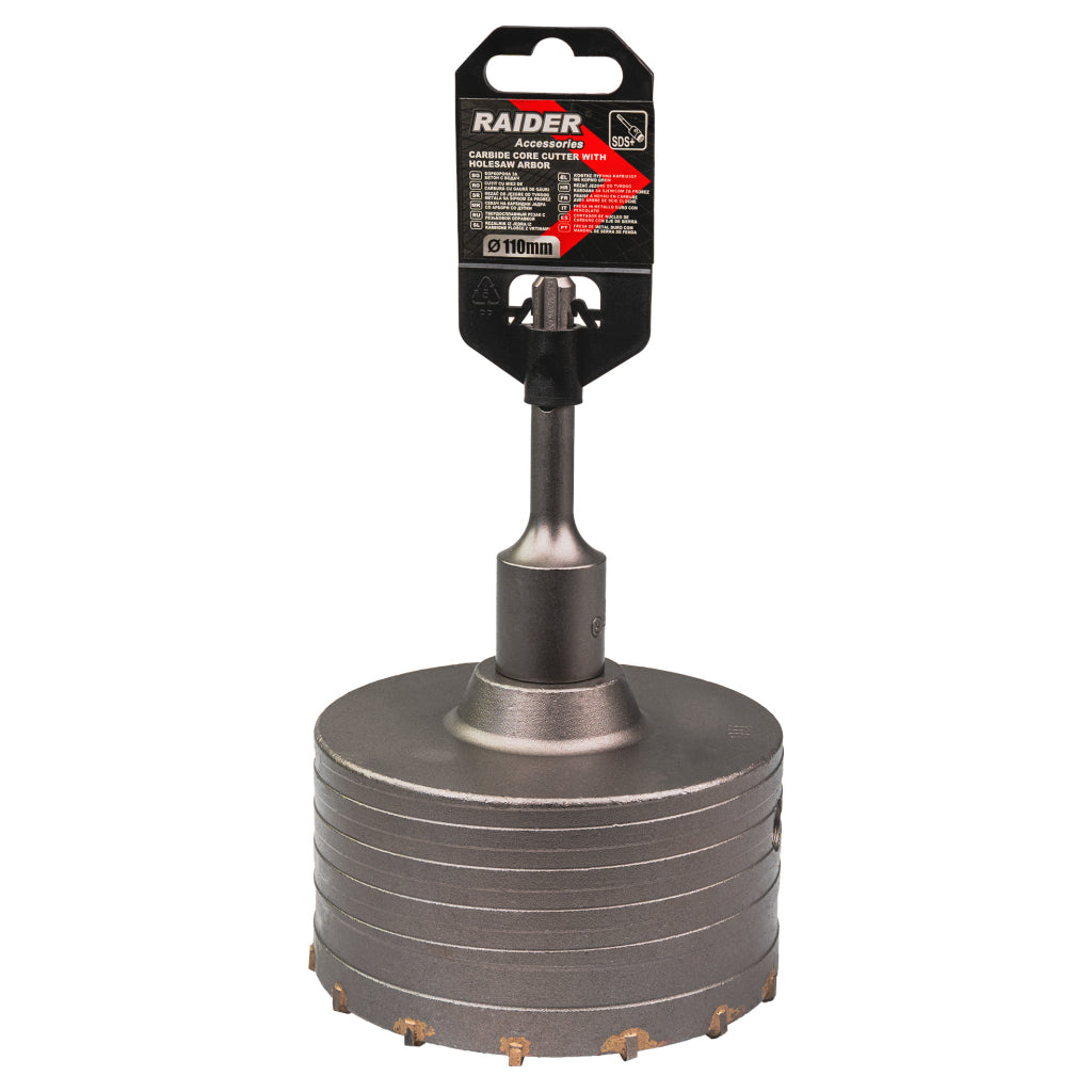 Raider Accessories Carota gaurire beton cu tija si burghiu 110mm SDS
