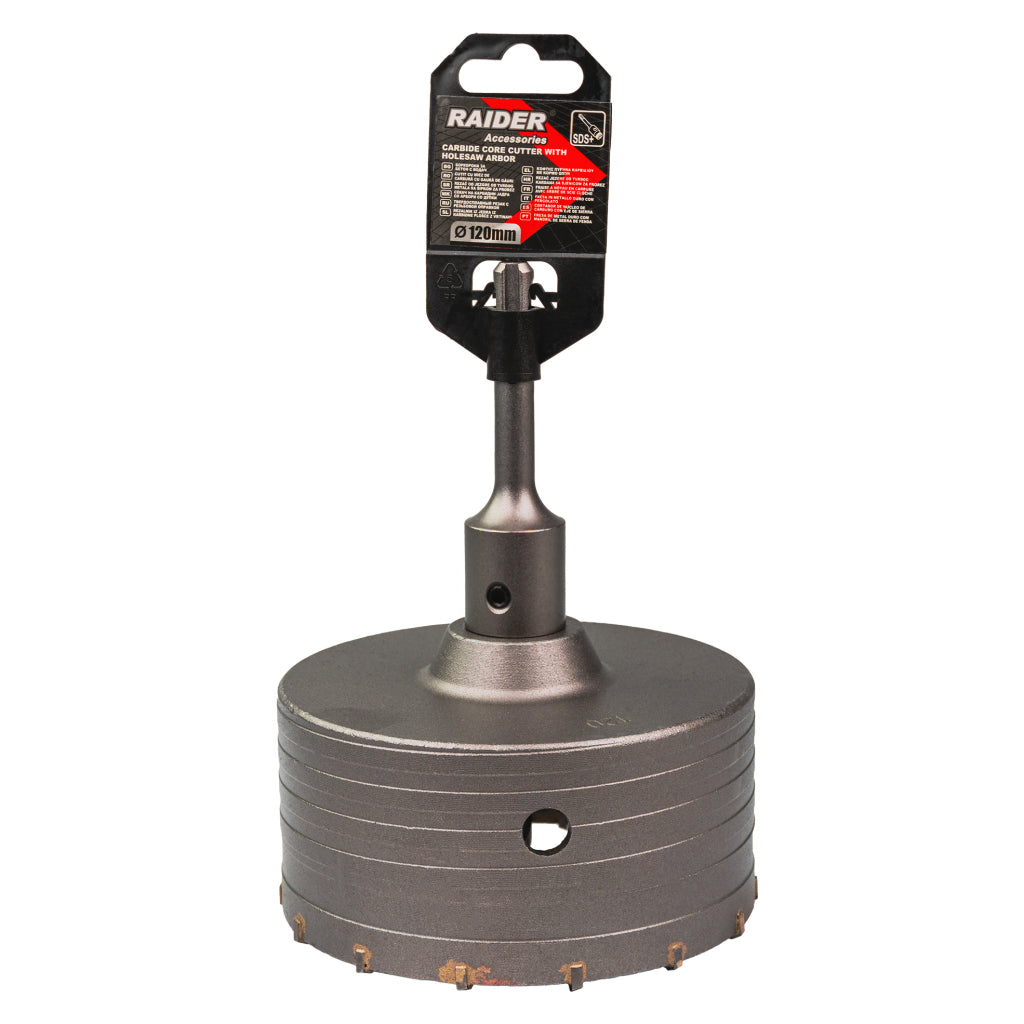 Raider Accessories Carota gaurire beton cu tija si burghiu 120mm SDS