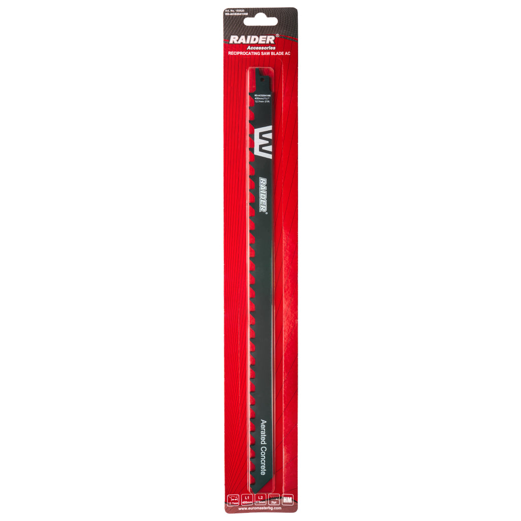 Raider lama fierastrau sabie pentru caramida 400 x 12.7 mm 2TPI