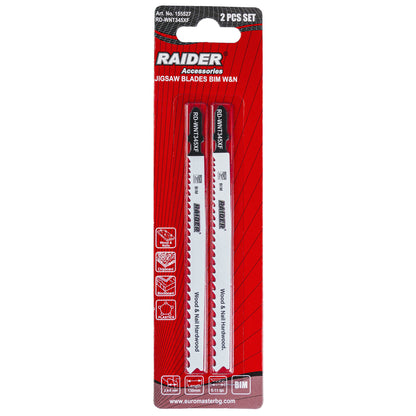 Raider Accessories Set 2 lame fierastrau pendular 130x2.4/5.0mm 5/11TPI WMT367X
