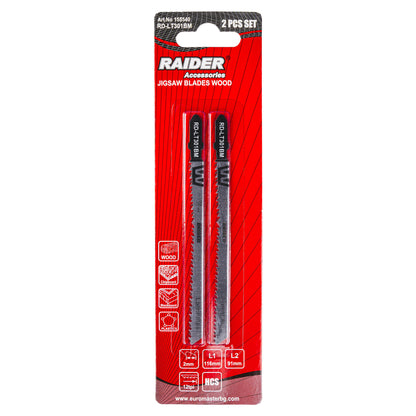 Raider Accessories Set 2 lame fierastrau pendular lemn 90x2.0mm 12TPI LT301BM