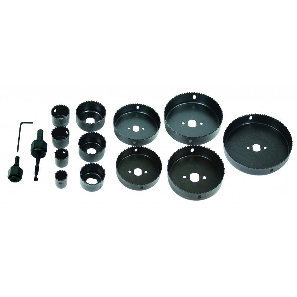 Raider Accessories Set 16 freze pentru gaurire lemn 19-127mm