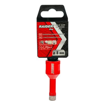 Raider Accessories Freza diamantata pentru frezare uscata M14 x 8mm