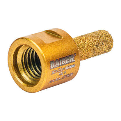 Raider Accessories Freza diamantata tip bit pentru gaurit ceramica M14 ø10x25x46mm
