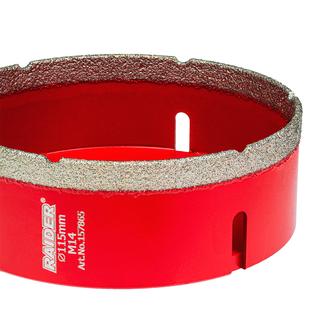 Raider Accessories Freza diamantata pentru frezare uscata M14 x 115mm