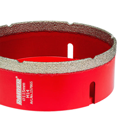 Raider Accessories Freza diamantata pentru frezare uscata M14 x 115mm