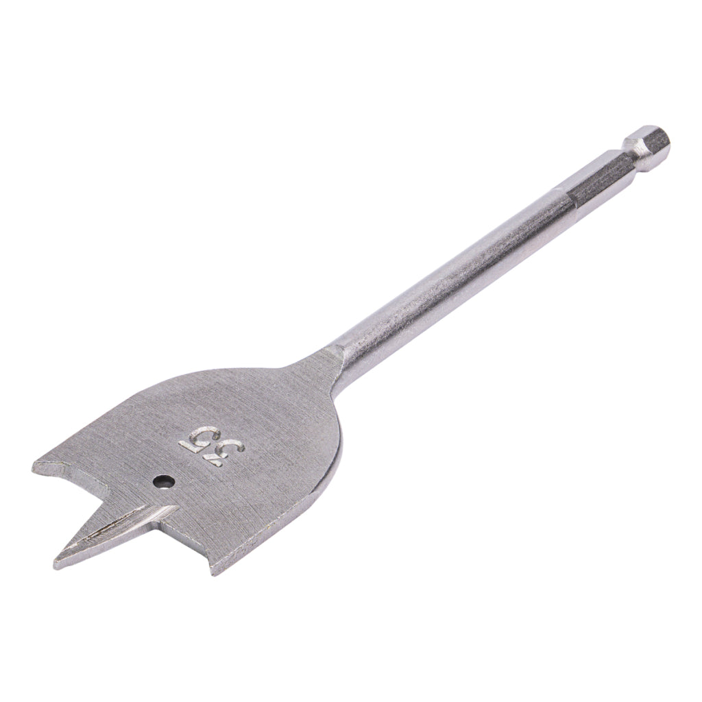 Raider Accessories Burghiu lemn plat hex ¼ ø35mm