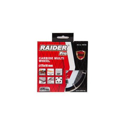 Raider Accessories Disc debitare multmaterial cu carbura 75x10mm
