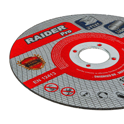 Raider Accessories Set 50 discuri taiat metal 125х1.0x22.2mm A60T INOX RDP