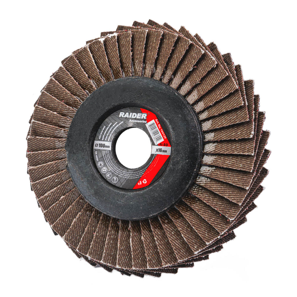Raider Accessories Disc circular cu lamele smirghel ø100mm А40