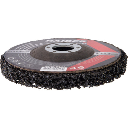 Raider Accessories Disc curatare vopsea ø125mm x 14mm negru