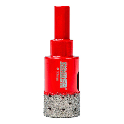 Raider Accessories Carota diamantata cu arc pentru Carotare umeda HEX Ø22mm