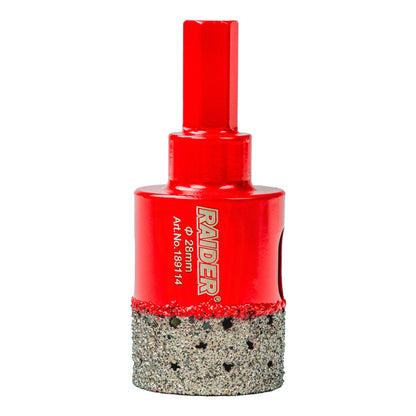 Raider Accessories Carota diamantata cu arc pentru Carotare umeda HEX Ø28mm