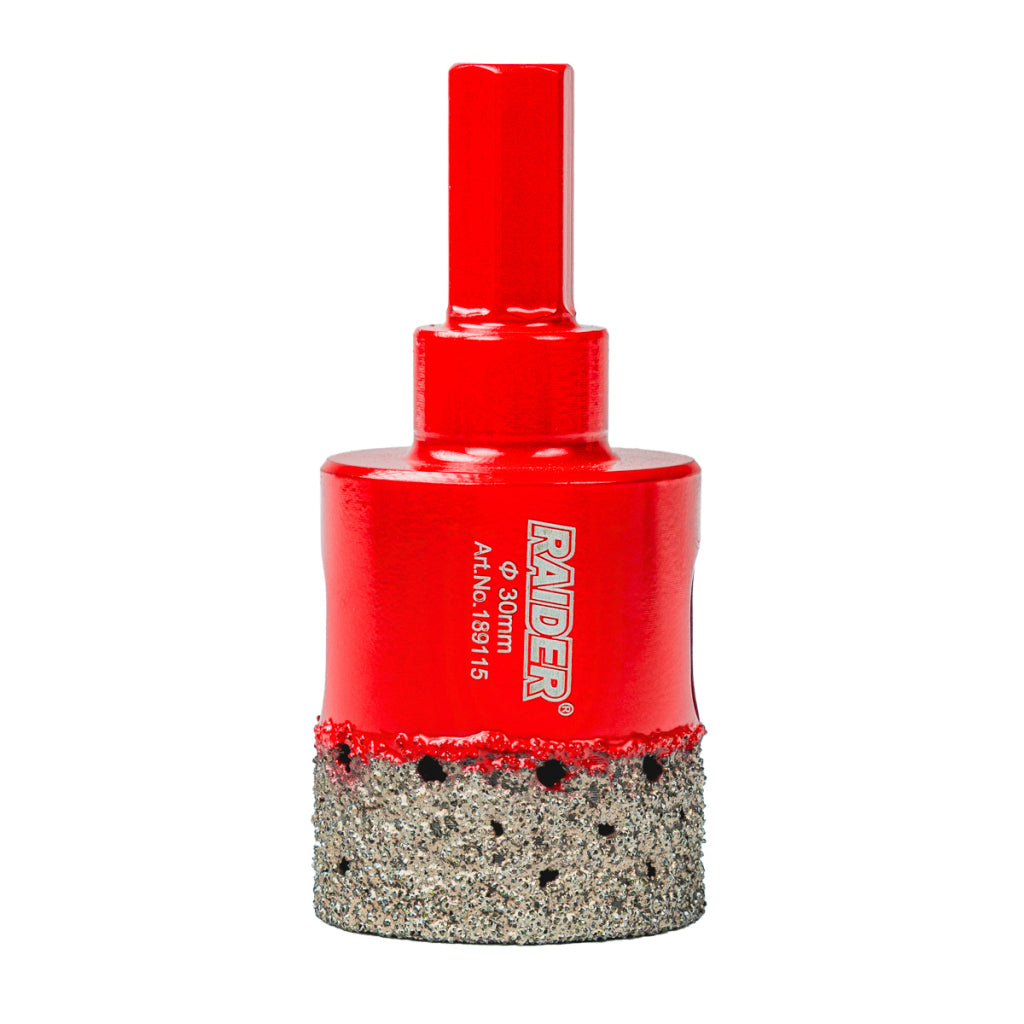Raider Accessories Carota diamantata cu arc pentru Carotare umeda HEX Ø30mm