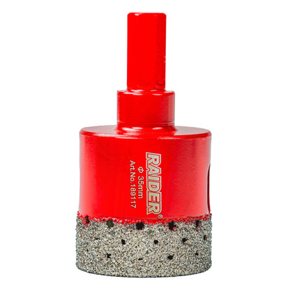Raider Accessories Carota diamantata cu arc pentru Carotare umeda HEX Ø35mm