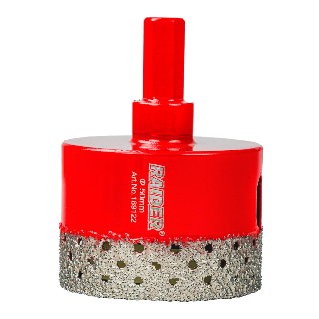 Raider Accessories Carota diamantata cu arc pentru Carotare umeda HEX Ø50mm