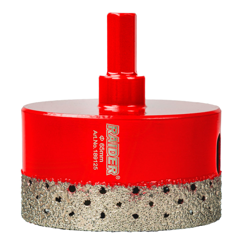 Raider Accessories Carota diamantata cu arc pentru Carotare umeda HEX Ø65mm